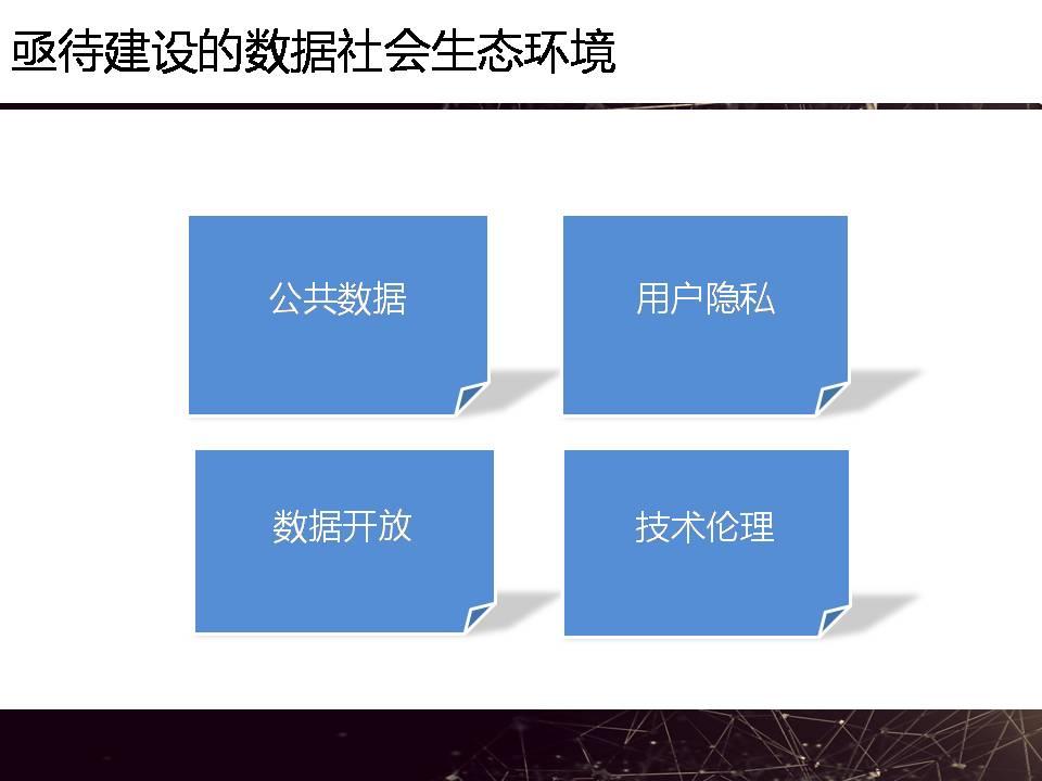 【互联网大会干货】大数据现实困境PPT分享