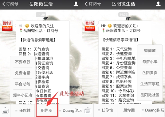 关于微信公众号“岳阳微生活”的研究分析