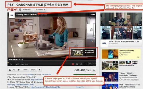 谷歌：调查发现只有54%的YouTube视频广告可能被人们看到