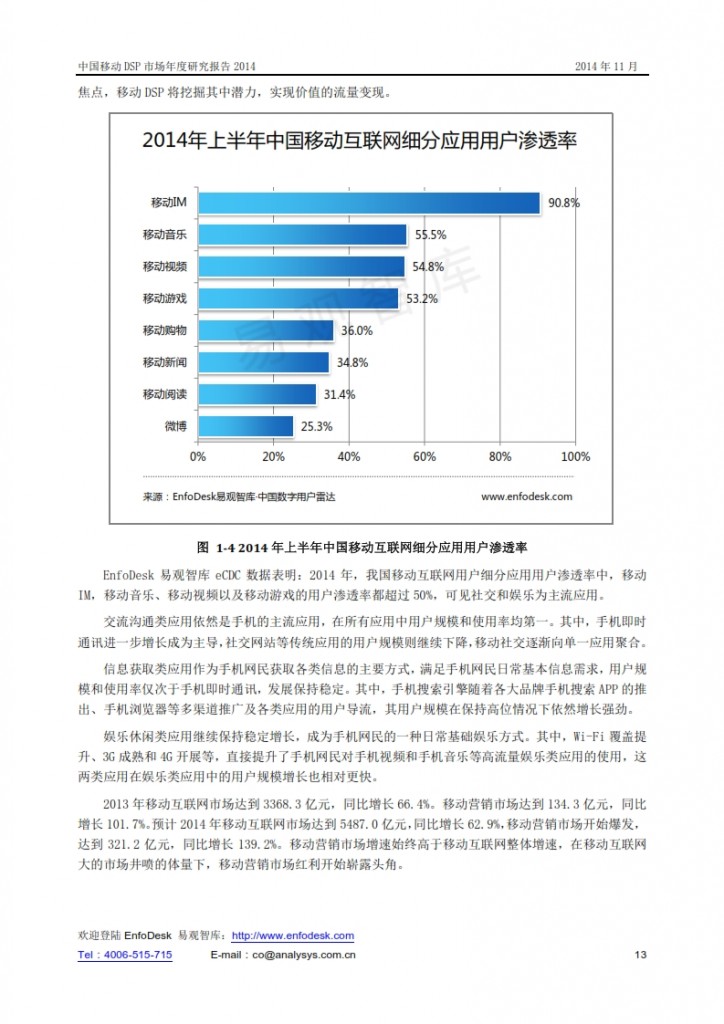 中国移动DSP市场年度研究报告2014_013