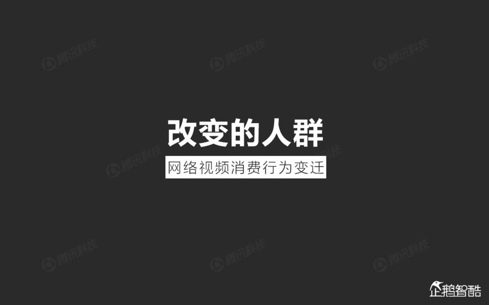 中国网络视频大数据报告