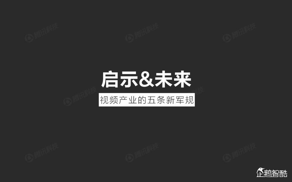 中国网络视频大数据报告