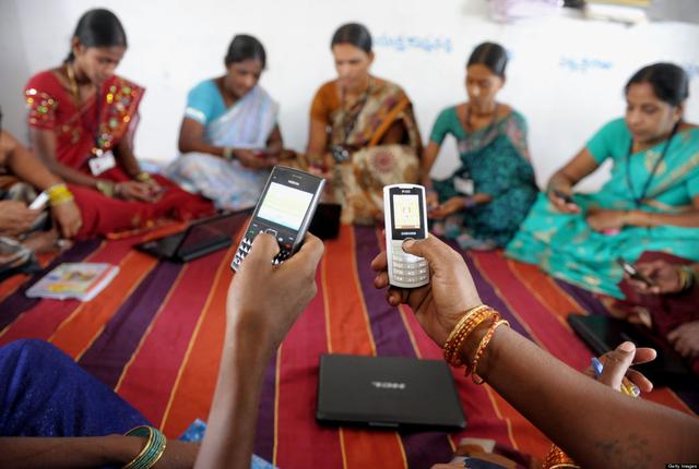 INDIA-ECONOMY-RURAL-WOMEN-TECHNOLOGY