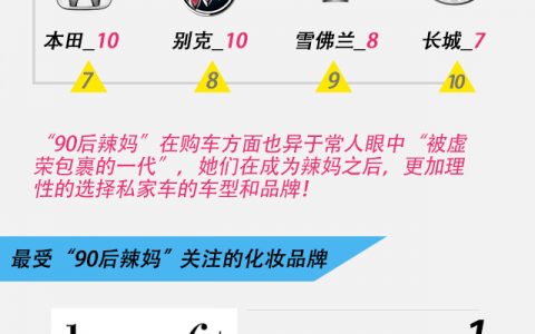 缔元信：大数据下的“90后辣妈”行为分析