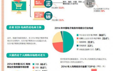 2014年中国电子商务交易额突破16万亿元