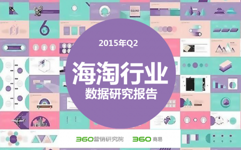 360：2015年Q2海淘行业数据研究报告