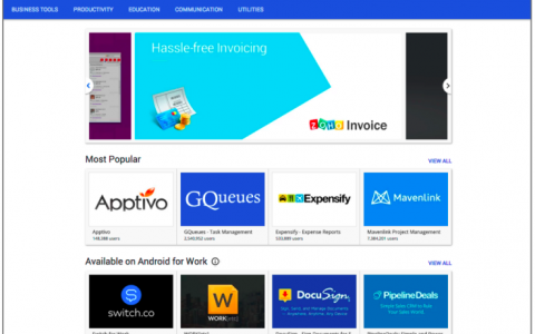 谷歌：2015年11月Apps for Work商业付费用户突破200万