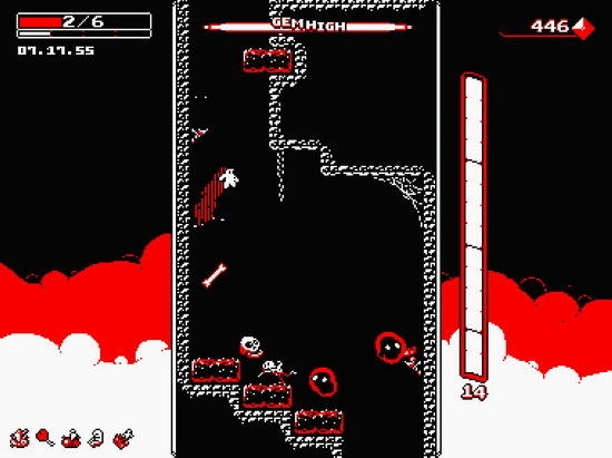 下井大战（Downwell）
