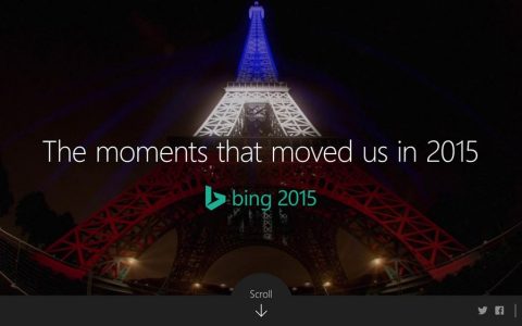 微软：2015年度Bing最热搜榜单