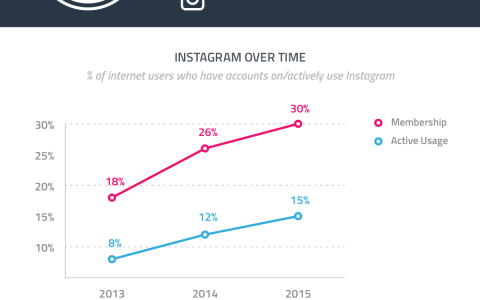 Instagram活跃用户数量自2013年翻一番