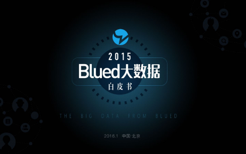 Blued：2015年中国同志社群大数据白皮书
