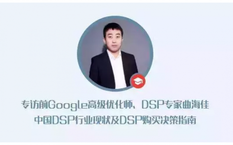 专访 | 中国DSP渠道行业现状及DSP购买指南