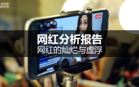 网红分析报告：网红的灿烂与虚浮（附分析PPT）