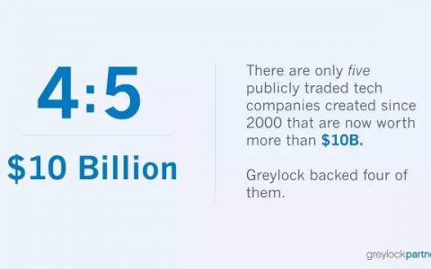 Greylock：什么是造就一家超过10亿美金市值公司的关键！