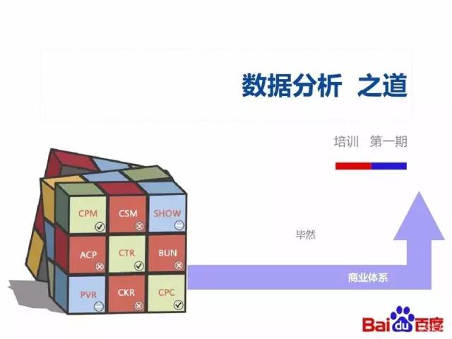 【百度内部培训PPT】可能是关于数据分析最专业最入门的资料了