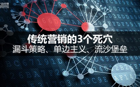 传统营销的3个死穴：漏斗策略、单边主义、流沙堡垒