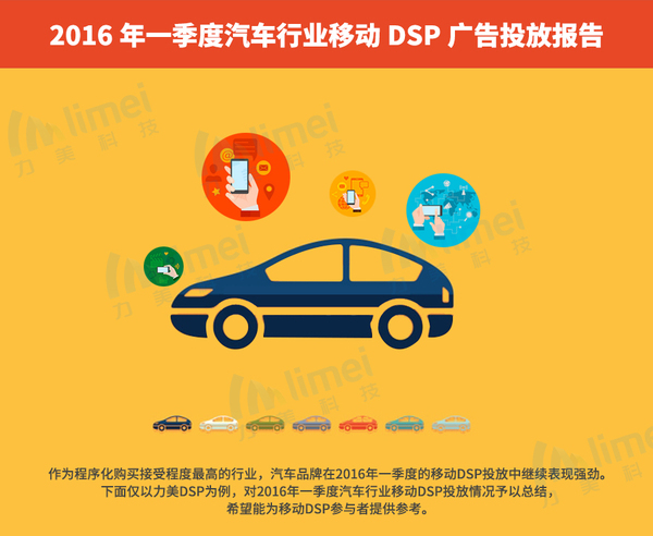2016年Q1汽车行业移动DSP投放报告