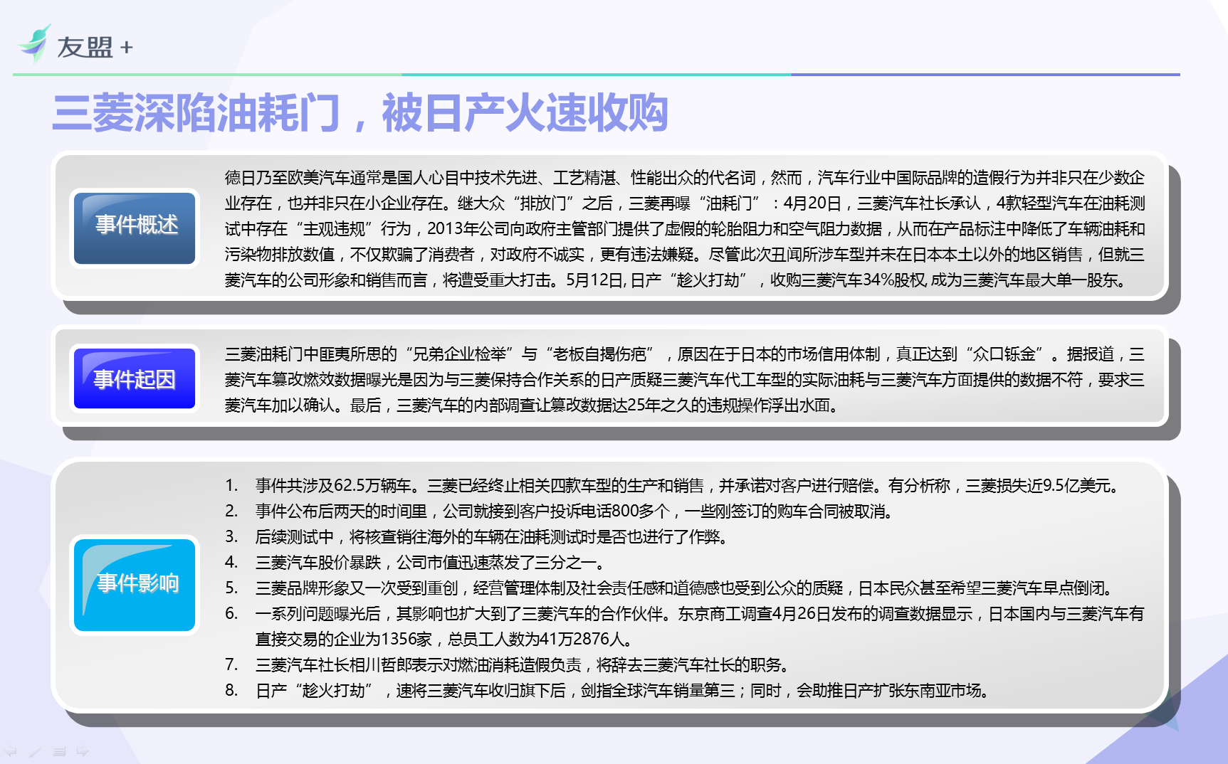 三菱耗油门传播影响力深度分析报告：三菱诚信的小船真是彻底翻船了？