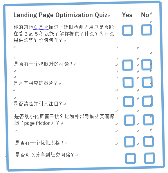 落地页优化系列一：解剖落地页