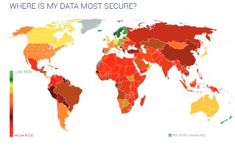 数据存在全球哪个国家最安全？