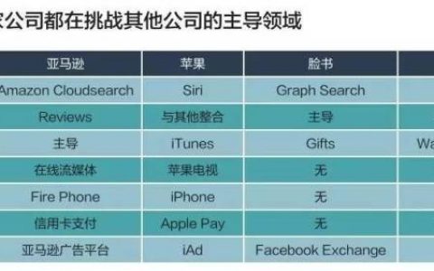 亚马逊、谷歌、苹果和脸书这样玩转大数据