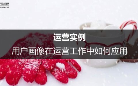 运营实例：用户画像在运营工作中如何应用