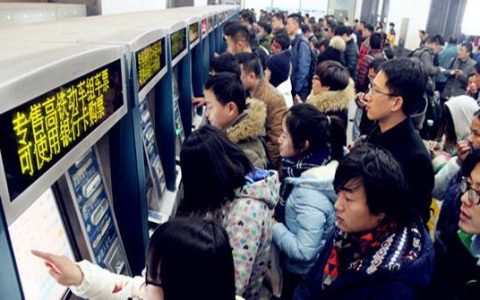 2017年春运火车票手机APP占总售票的49.4%