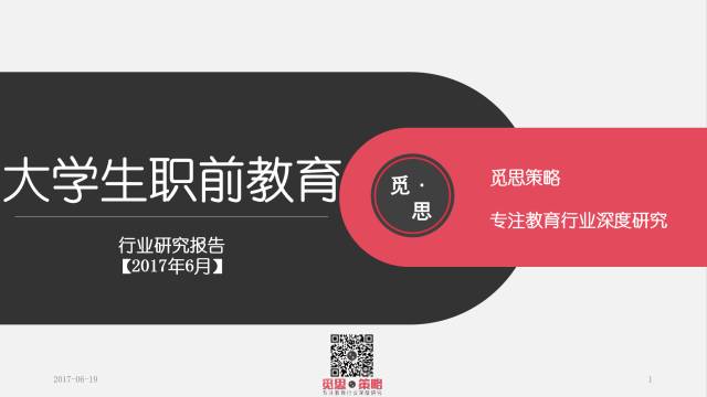 觅思：大学生职前教育报告