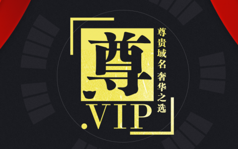 注册域名为什么要选择.vip域名
