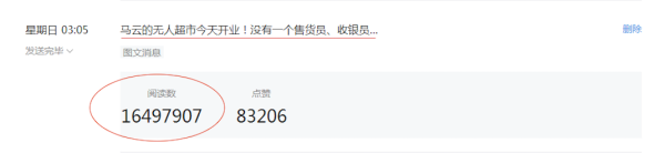 借势马云，阅读3000万+，涨粉36万的图文后台数据长啥样？| 微互动独家