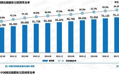 CNNIC：2016年第40次中国互联网络发展状况统计报告-网民规模 （一）