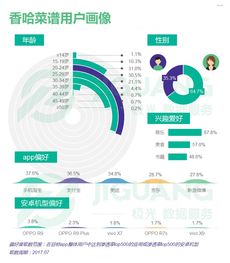 极光大数据：菜谱app行业研究报告