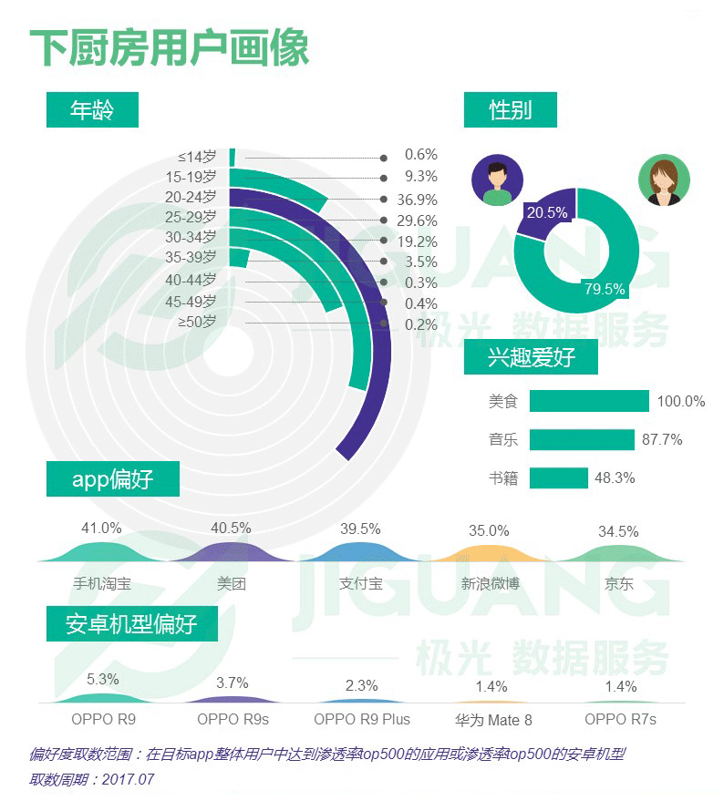 极光大数据：菜谱app行业研究报告