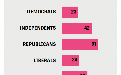 Gallup/Knight ：美国成年人认为纸媒报道假新闻占39%