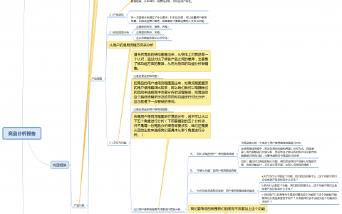 如何做一份竞品分析报告？