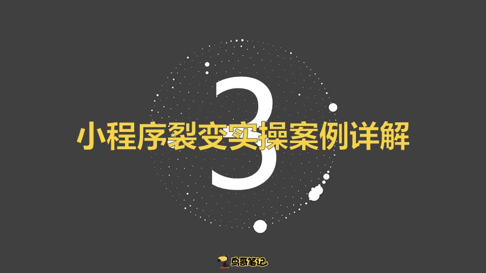 实操总结 | 小程序裂变0成本获客3要素