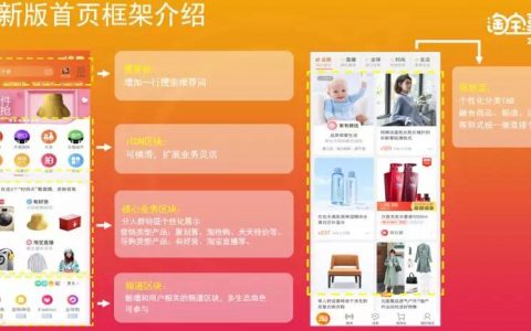 运营喵教你如何从新版手淘首页中获取流