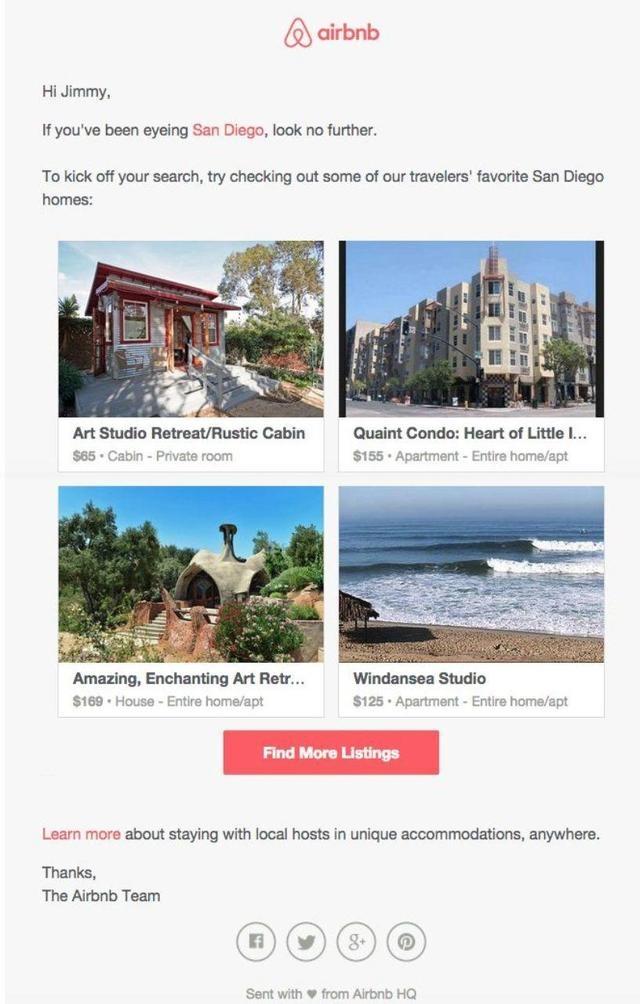 通过Airbnb邮件策略，学产品增长