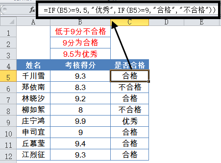 工作中常用的9个Excel函数公式