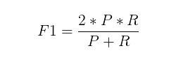 算法与模型评估：准确率(Accuracy)，精确率(Precision)，召回率(Recall)和综合评价指标(F1-Measure)