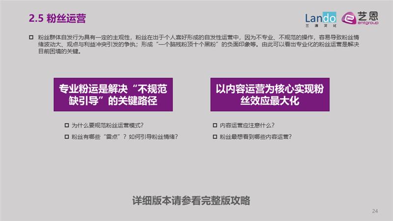 艺恩咨询：粉圈新洞察与粉丝运营进阶全攻略