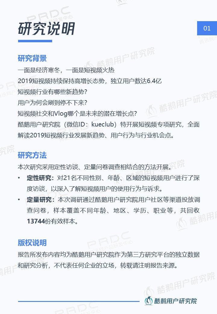 6.4亿用户的狂欢：短视频用户洞察报告 | 酷鹅用户研究院