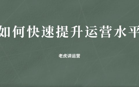 如何快速提升运营水平能力