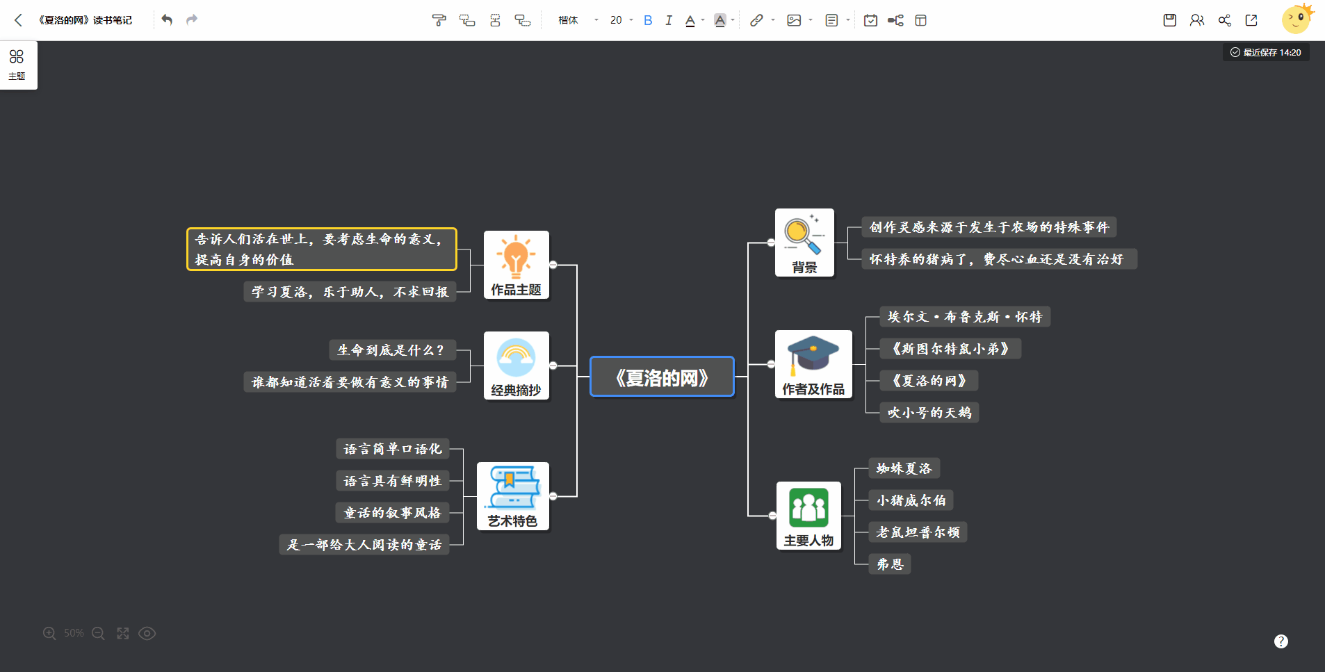 GitMind：简单实用、多功能免费思维导图软件