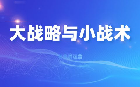 小公司的大战略与小战术