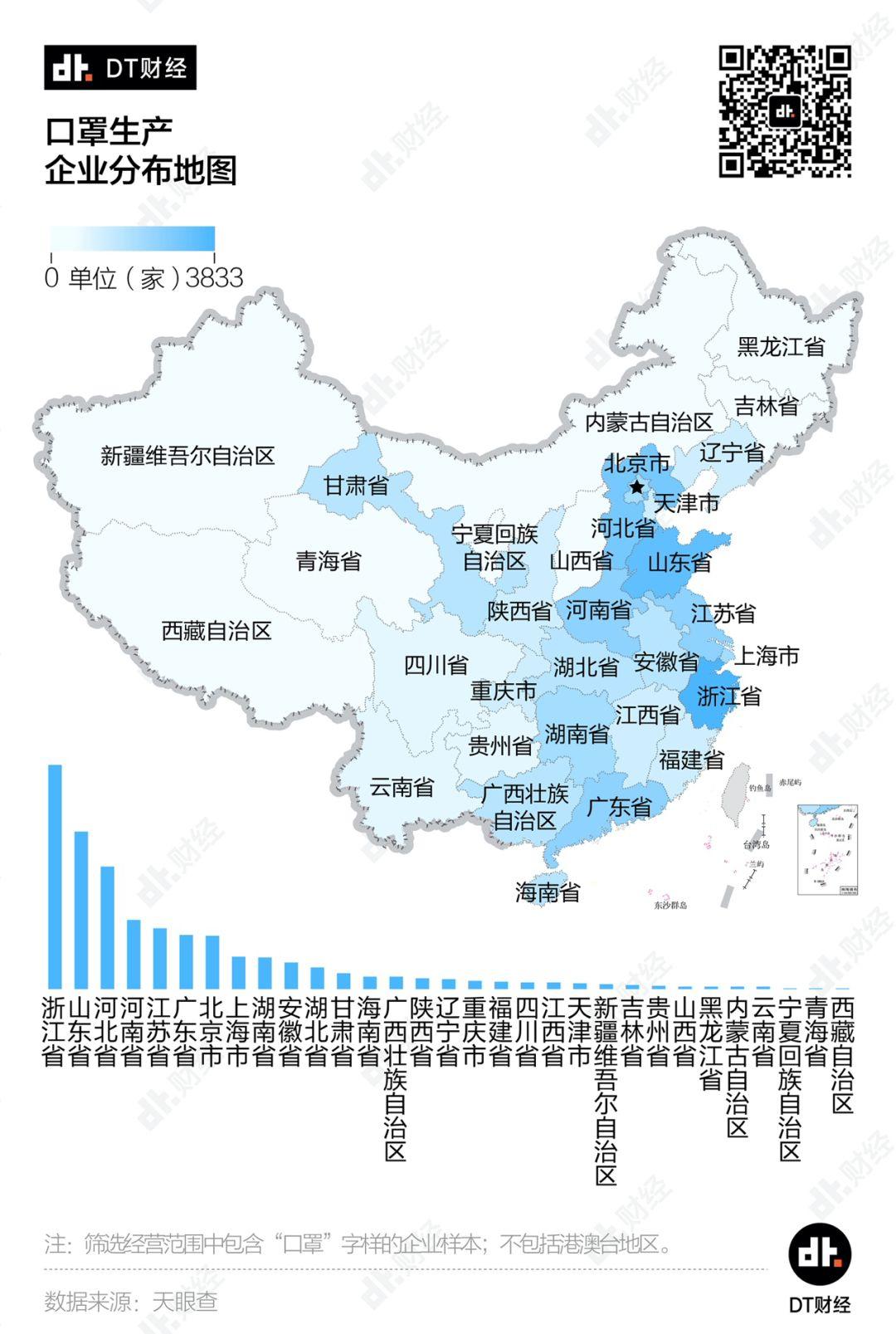 数据告诉你，口罩会从哪里来 | DT数说