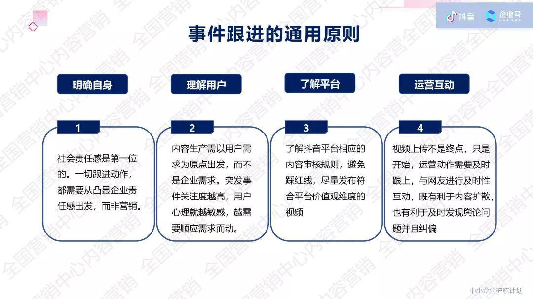 社会突发事件：抖音企业号营销内容指导