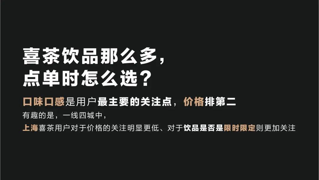 2019年喜茶用户洞察报告