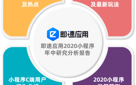 小程序2020年中报告：11大平台入局，小程序日活超4.4亿