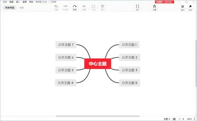 十款好用的脑图/思维导图软件